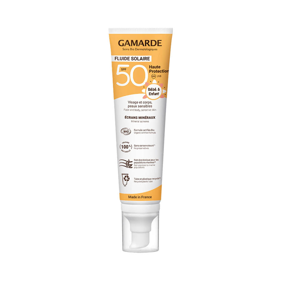 BABY SPF50 SUN FLUID FACE AND BODY