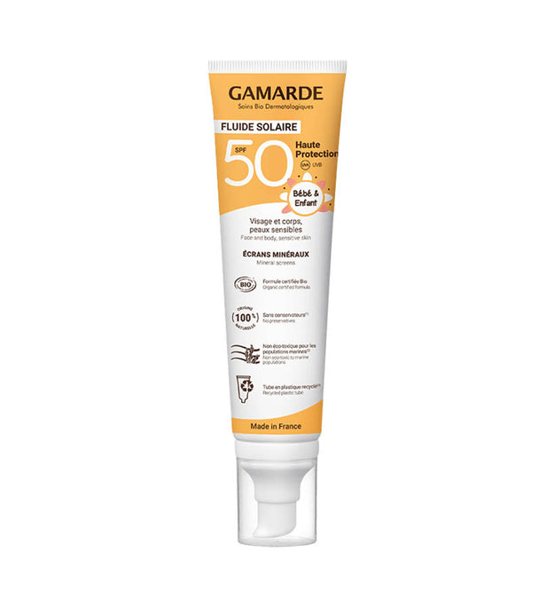 BABY SPF50 SUN FLUID FACE AND BODY